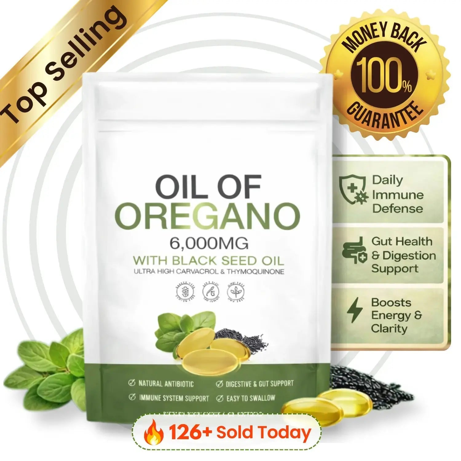 Oreganix™ Anti-Inflammation Oil Of Oregano Softgels Oreganix™