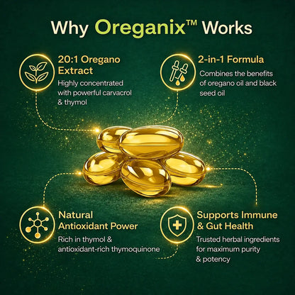 Oreganix™ Anti-Inflammation Oil Of Oregano Softgels Oreganix™