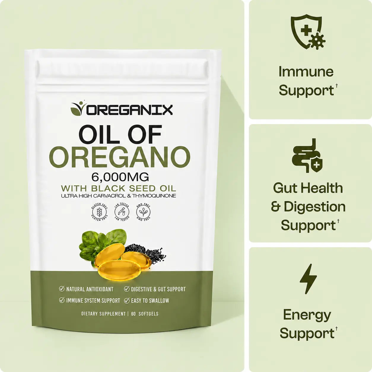 Oreganix™ Oil of Oregano Soft-gels Oreganix™