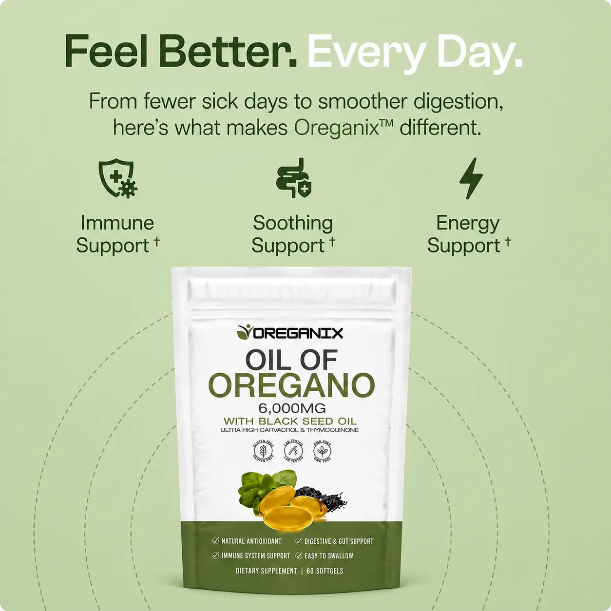 Oreganix™ Oil of Oregano Soft-gels Oreganix™